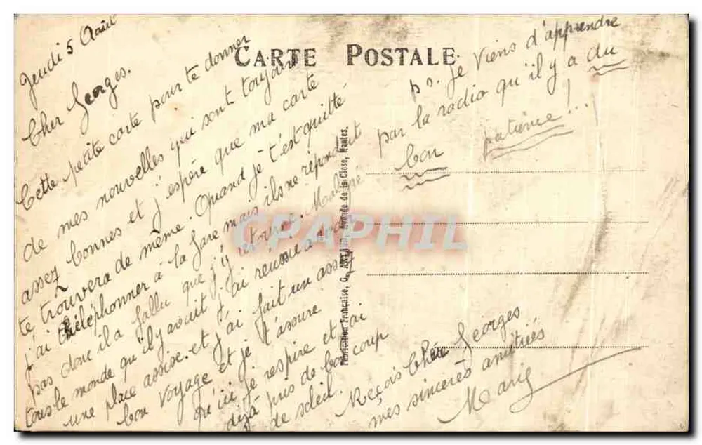 As Doces do Casamento — O Marido e o Amigo — editor Graphiphil, n° 494 - Verso