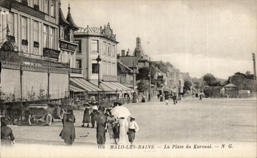 Malo-les-Bains — La Place du Kursaal — N G. — N° 101 - Vorderseite