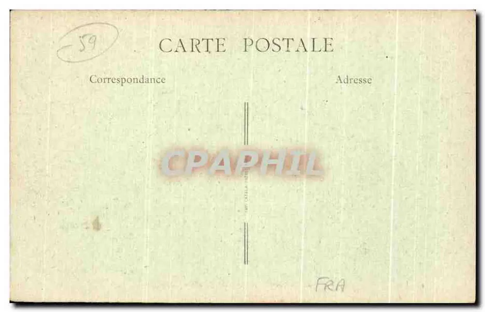 Lille (Nord) - Porte de Roubaix und Gand — Édition Merlot, n°5 - Rückseite