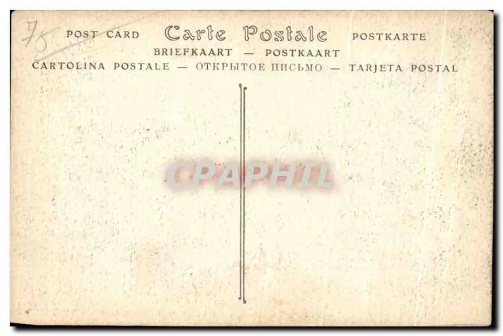 Paris — O Panteão. Túmulo de J.-J. Rousseau — obra de A. Barhtolomé, ND. Phot. - Verso