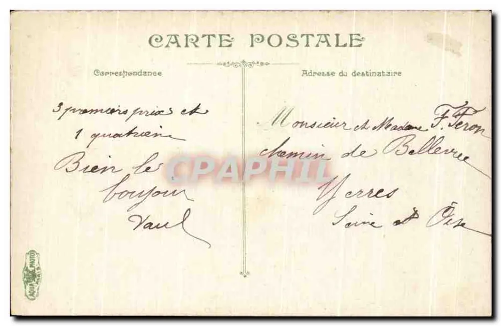 Versailles - Der Drachenbecken - Die Marmousets - Rückseite