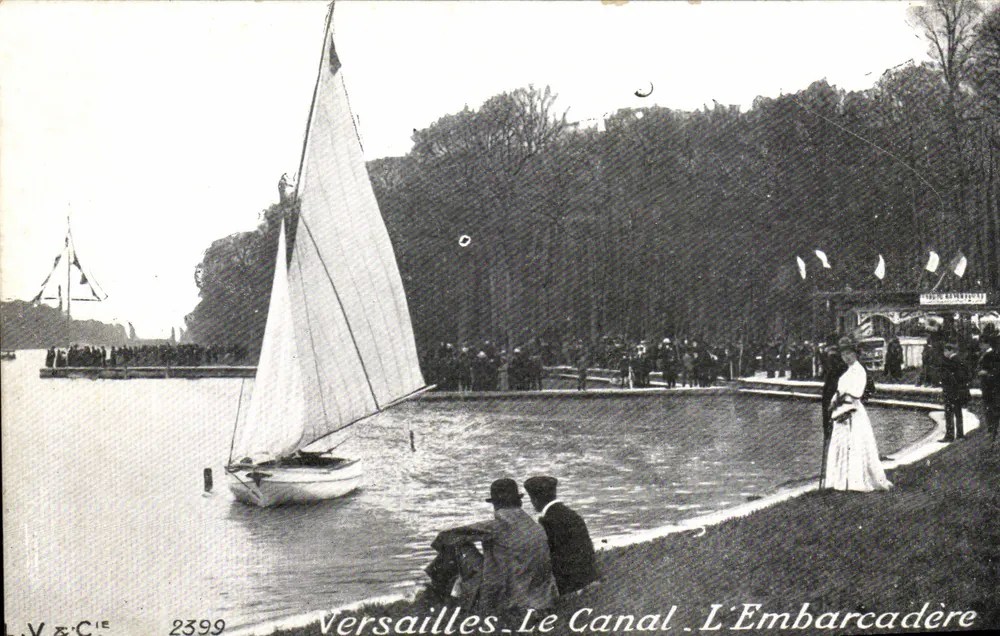 Versalhes - O Canal - O Embarcadouro — V.E.C.I.E, n° 2399 - Frente