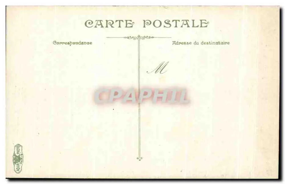 Versalhes - O Canal - O Embarcadouro — V.E.C.I.E, n° 2399 - Verso