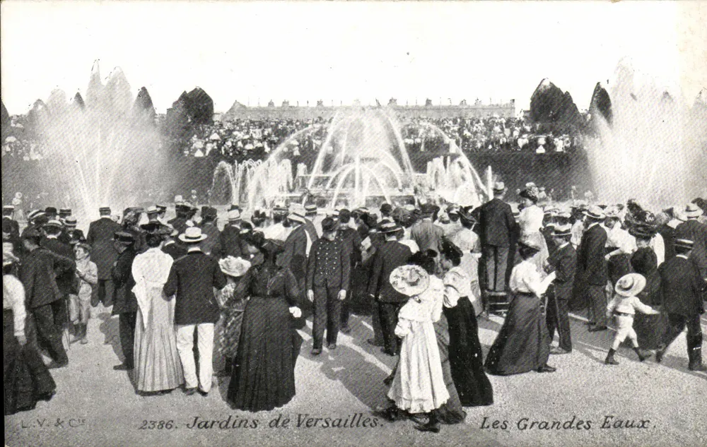 Tuinen van Versailles — De Grote Watervallen — L.V.&Cie n°2386 - Voorkant