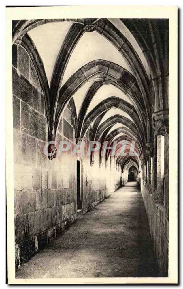 Kloster der Grande Chartreuse — Galerie des Großen Cloisters (Nördlicher Teil) — Service Commercial Monuments Historiques, Paris - Vorderseite