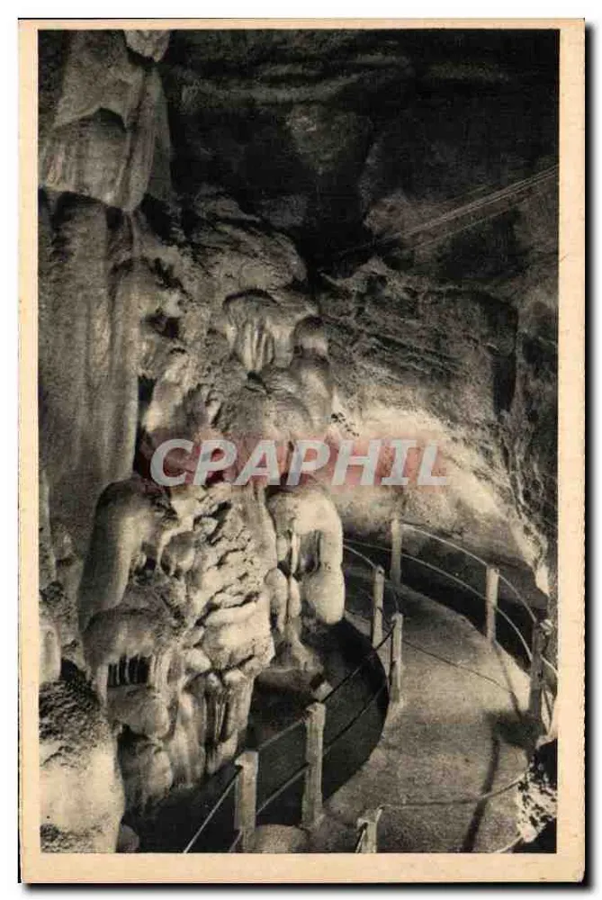 Gruta de Padirac — Para as Palettes — Éditions L. Vertu & Saint-Céré (Lot) - Frente