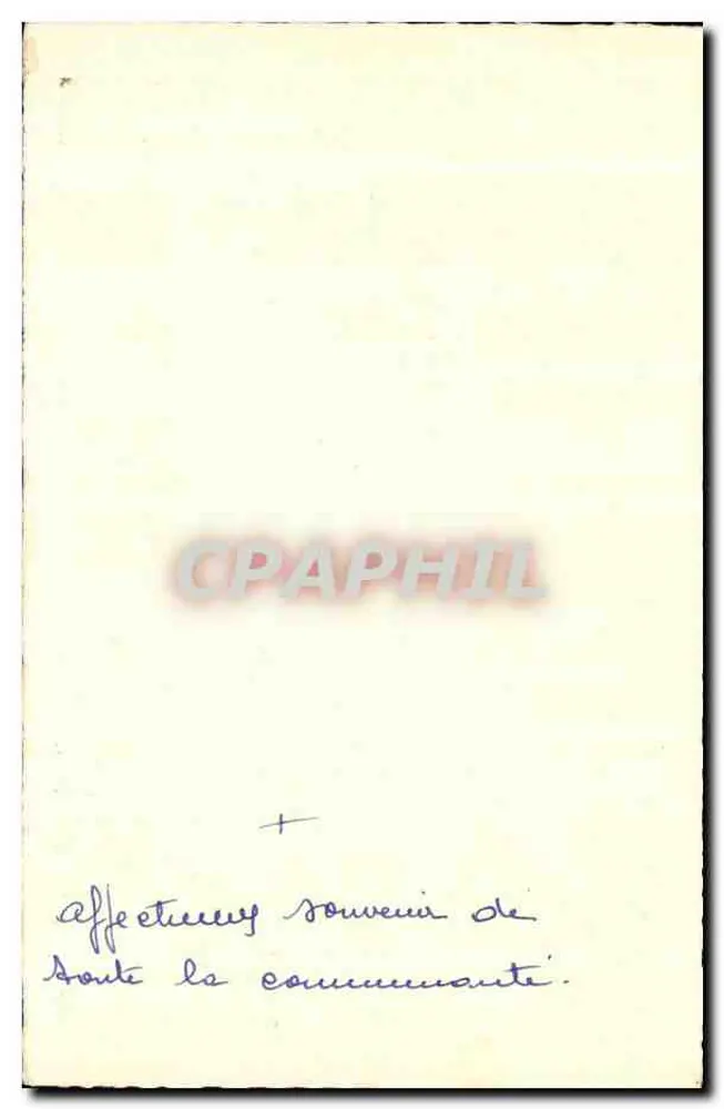 Sarrabone — Zrujnowany zamok — rysunek podpisany P. de Sarrabone - Rewers