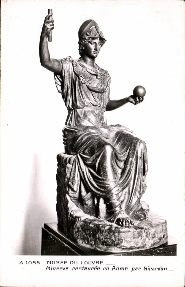 Minerva restaurata a Roma — Museo del Louvre — Edizioni dei Musei Nazionali - Recto