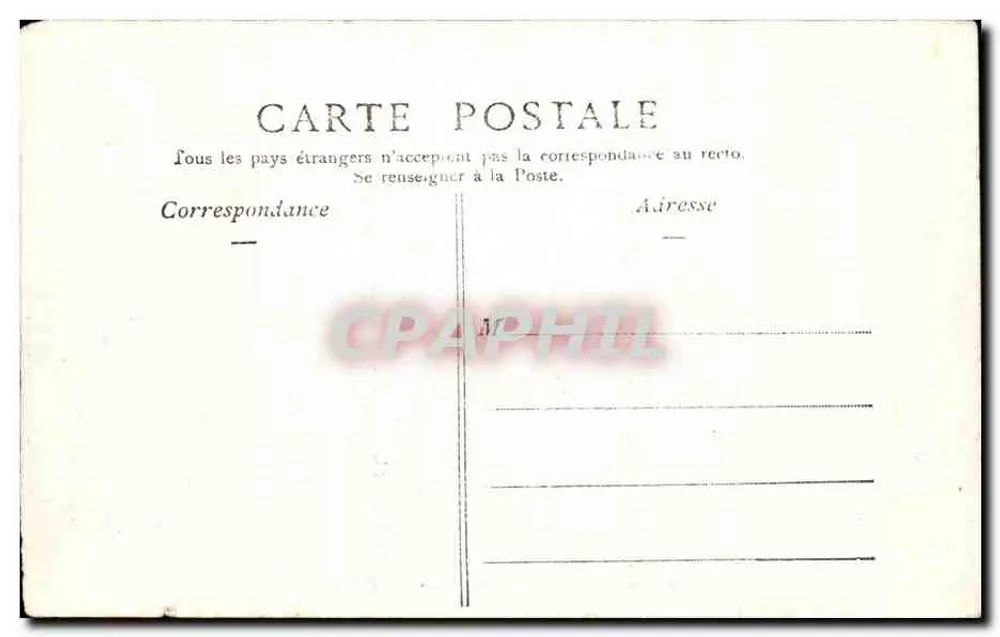 Castelo de Ailleville — Arredores de Bar-sur-Aube — (G. L.) - Verso