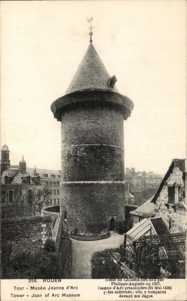Tour des Museums Jeanne d'Arc — Rouen — Unbekannter Verlag, Nr. 254 - Vorderseite