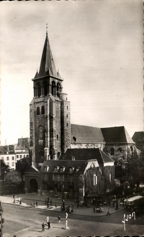 Kirche Saint-Germain-des-Prés — Paris — Éditions d'Art, Paris - Vorderseite