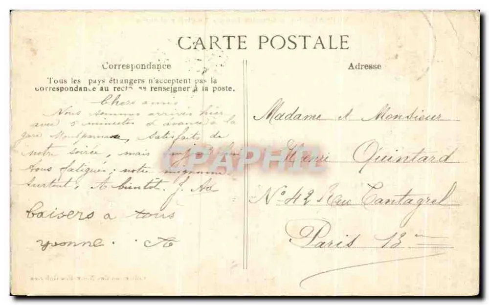 Versailles — Grandes Eaux — O carruagem enlameado — Coleção das Novas Galerias - Verso