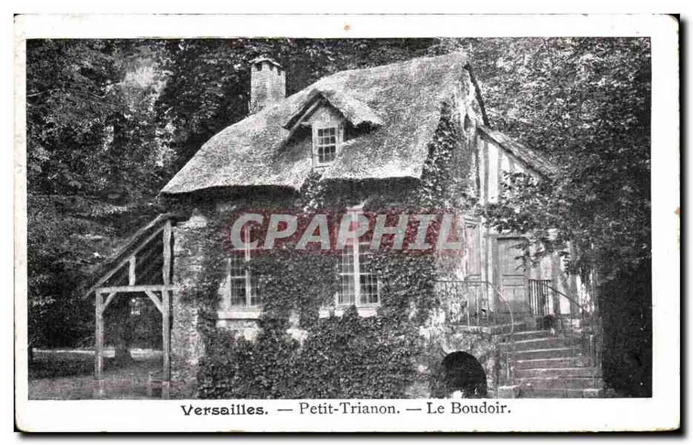Versailles — Petit-Trianon — Le Boudoir - Frente