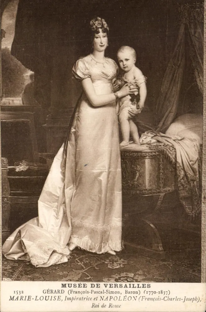 Marie-Louise und Napoleon — Kaiserin und König von Rom — Musée de Versailles - Vorderseite