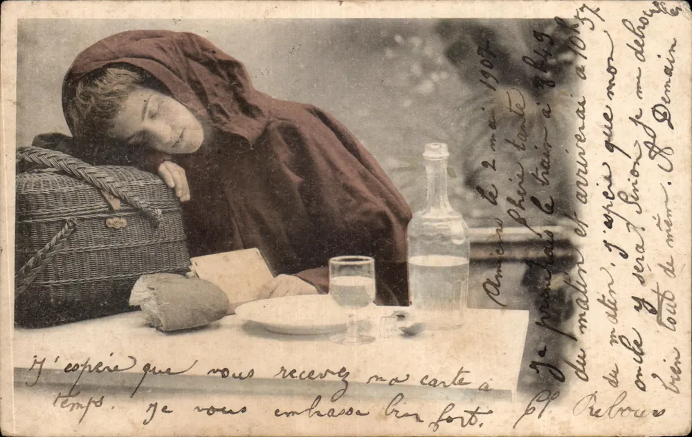 Mulher dormindo — cena de descanso — editor não visível - Frente