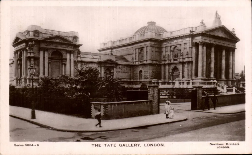 A Galeria Tate, Londres — Davidson Brothers, Londres, série 5034-5 - Frente