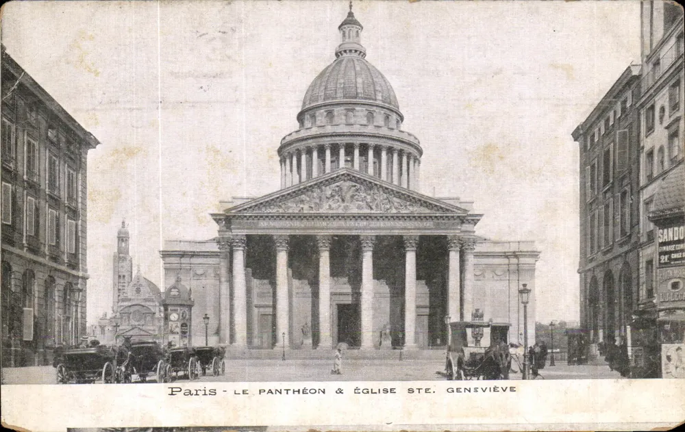 Paris - Der Panthéon & Kirche St. Geneviève — Sando - Vorderseite