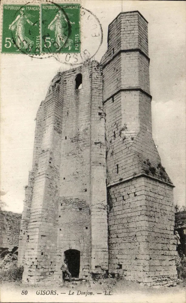 Gisors — O Donjon — LL - Frente