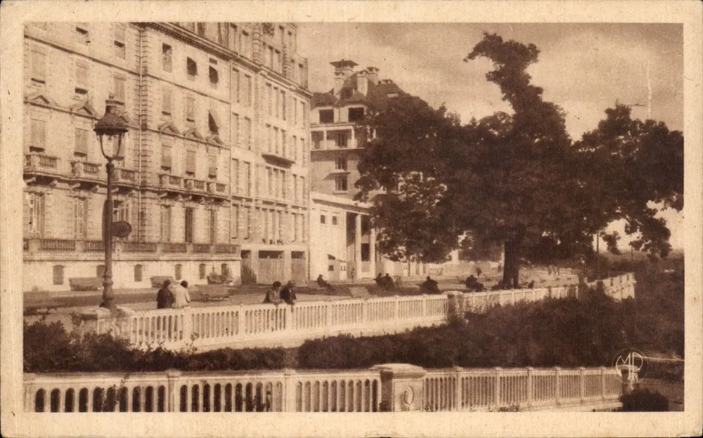 Pau (Basses-Pyrénées) — Le Boulevard des Pyrénées et le Chêne de Sully — Édition Midi-Pyrénées - Vorderseite
