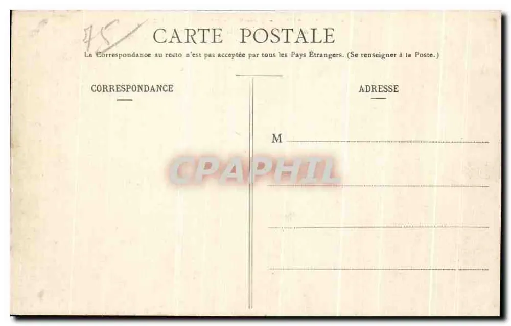 Paris (12e) - Les Colonnes du Trône - Place de la Nation - J.H. - n°162 - Rückseite