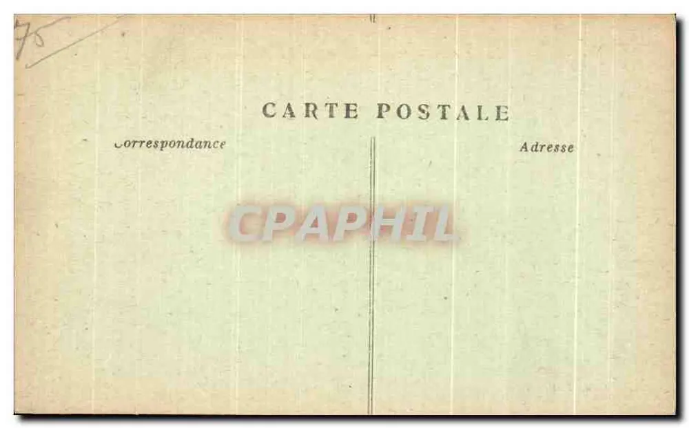 Paris — Avenida dos Campos Elísios — J. M. T. Paris - Verso