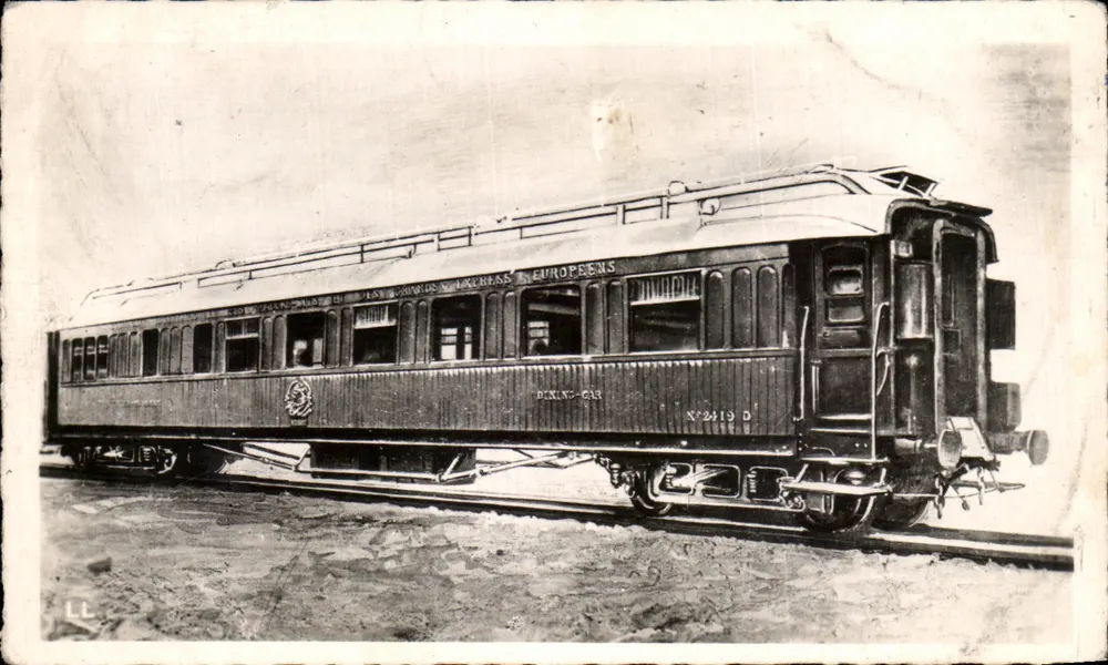 Wagen des Marschalls Foch — Wald von Compiègne — Verlag REAL-PHOTO-GA.2 - PARIS (51) - Vorderseite