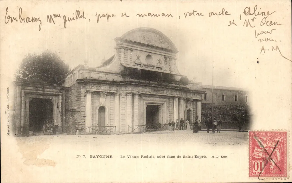 Bayonne — Das Alte Bollwerk, Seites Saint-Esprit — M.D. Edit - Vorderseite