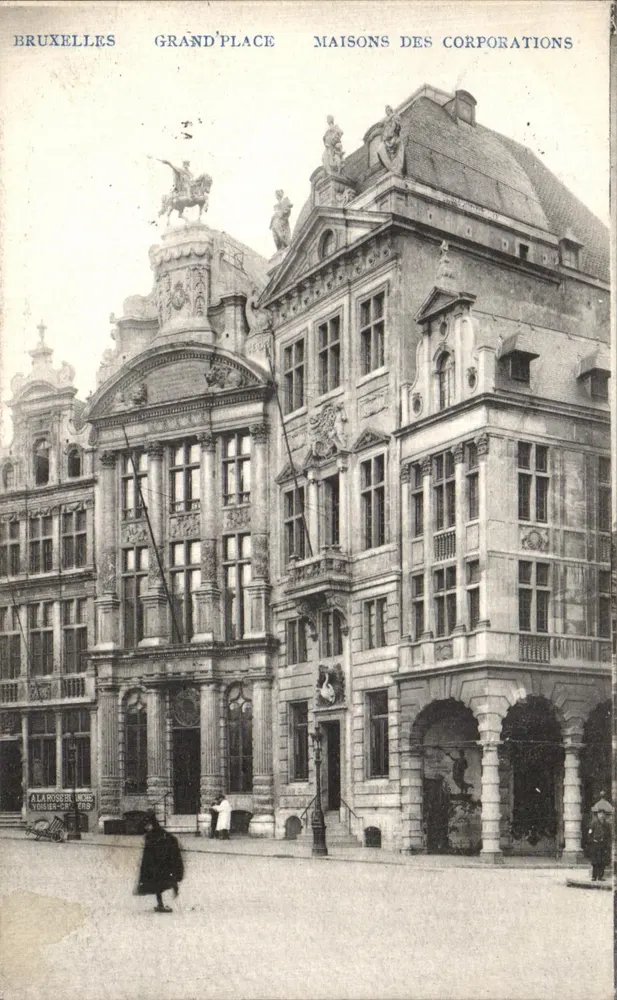 Brüssel - Grand'Place - Häuser der Gilde — Verlag Al. Rossel, n° 789 - Vorderseite