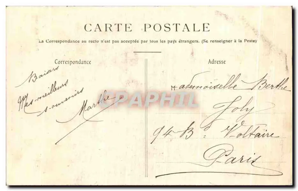 Umgebung von FORGES-LES-EAUX (S.-Inf.) — ABBAYE de BEAUBEC — Die Avenue du Château — Verleger/Drucker nicht sichtbar - Rückseite