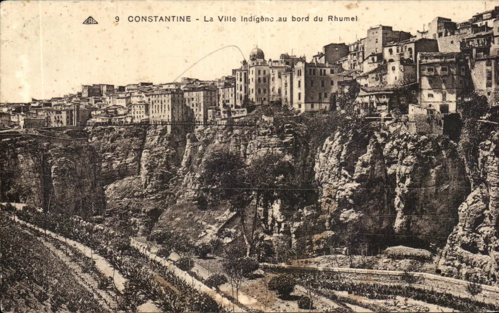 Konstantin — Die indigene Stadt am Rand des Rhumel — Verleger AHA, Nr. 9 - Vorderseite