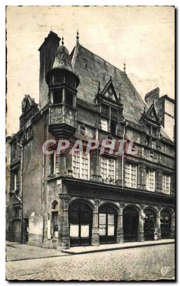 Riom — Casa conhecida como das Conselheiros (século XVI) — L'Art Photographique de Strasbourg - Frente