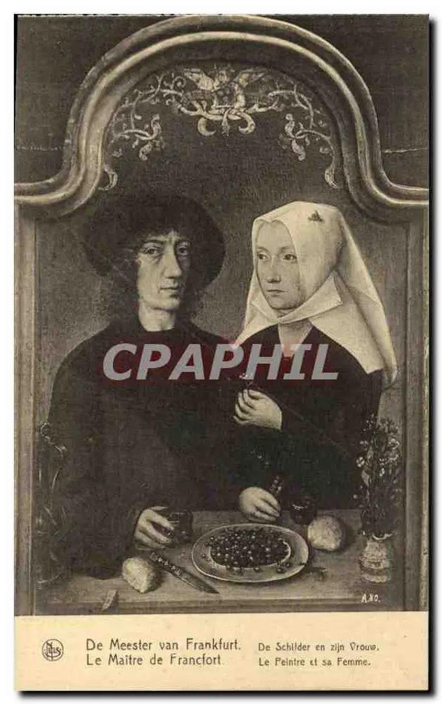 Der Meister von Frankfurt — Der Maler und seine Frau — Neis, Brüssel - Vorderseite