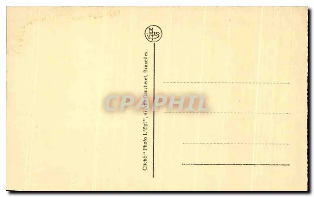 Porträt von Denis le Chartreux — Gemälde zugeschrieben Petrus Christus — Verlag N. JELS, n° A66 - Rückseite