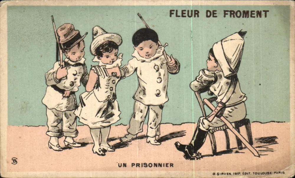 Ein Gefangener — G. Sirven, Imp. Édit. Toulouse-Paris — Seriennummer nicht sichtbar - Vorderseite