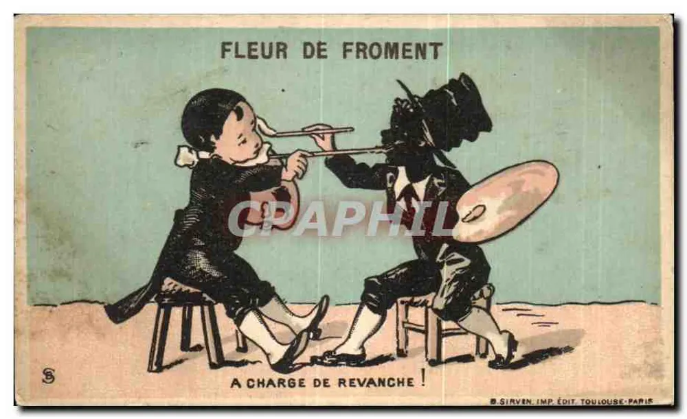 Fleur de Froment — A charge of revenge! — Sirven, Verlag Toulouse-Paris - Vorderseite