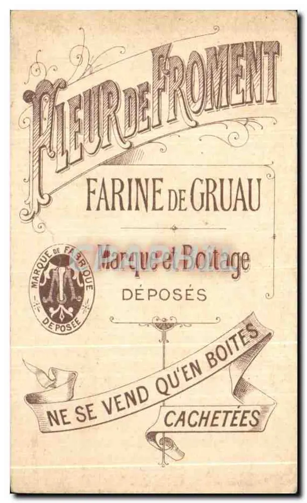 Fleur de Froment — A charge of revenge! — Sirven, Verlag Toulouse-Paris - Rückseite