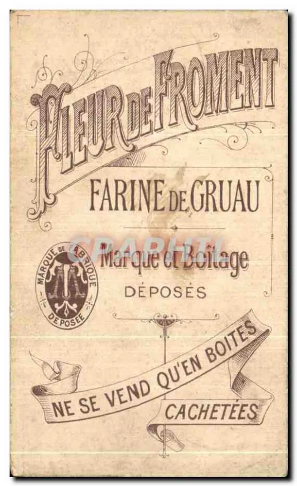 L'ISPIRAZIONE — FIORE DI FRUMENTO — E. SIRVEN, STAMPA EDITRICE TOULOUSE-PARIS - Verso