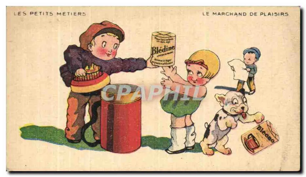 Die Kleinen Handwerke — Der Händler der Freuden — A. Waton, Verlag - Vorderseite