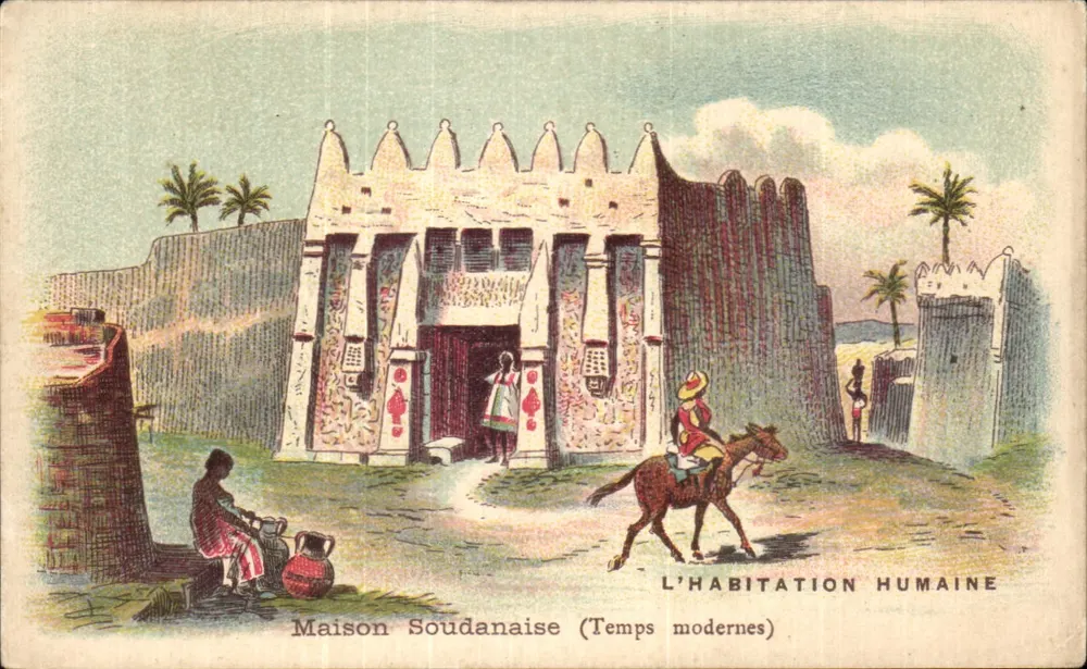 Casa Soudanesa (Tempos modernos) — Fernand Nathan, Paris - Frente