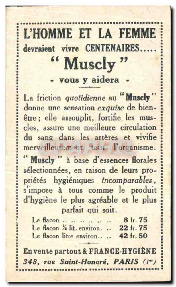 Einfache Zeichnungsinterpretationen — Methode V. Jacquot und P. Ravoux — von der Seife 'France Hygiène' gespendet - Rückseite