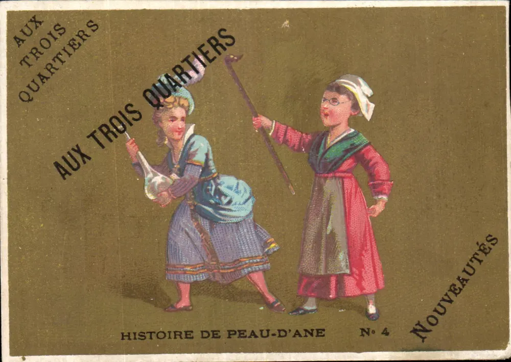 Die Geschichte der Schneekappe — Aux Trois Quartiers — Neuheiten Nr. 4 - Vorderseite