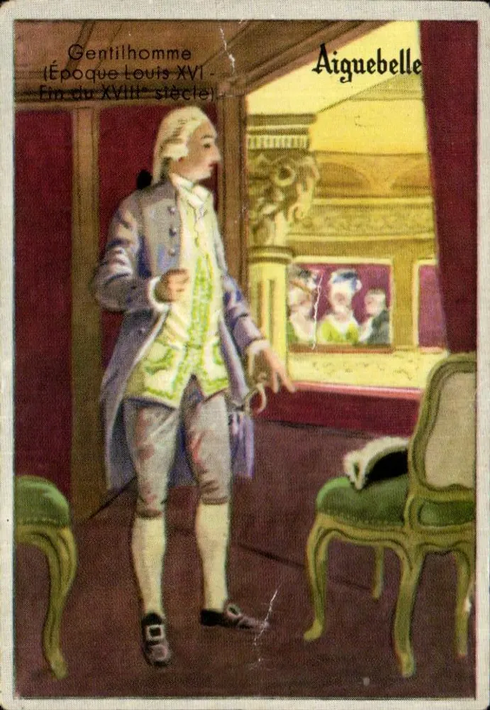 Edler Herr — Epoche Louis XVI — Aiguebelle - Vorderseite