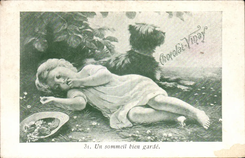Schlafendes Kind — Chocolat-Vinay — n°31 - Vorderseite