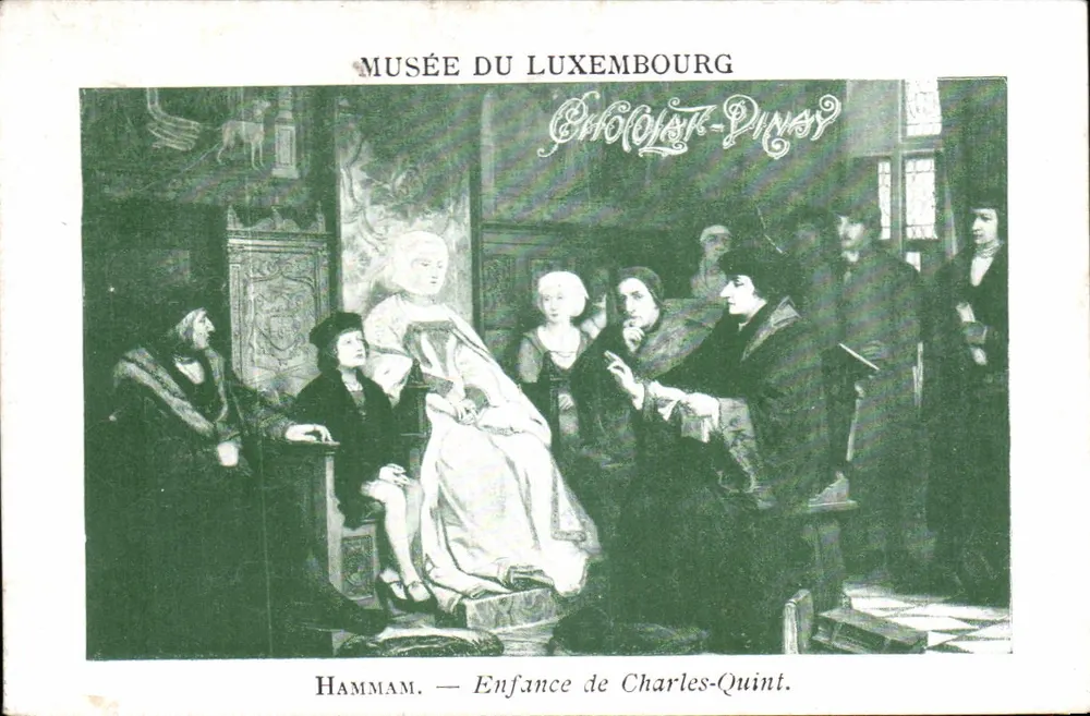 Musée du Luxembourg — Kindheit von Karl dem Fünften — Verlag: Chocolat-Dinsy - Vorderseite