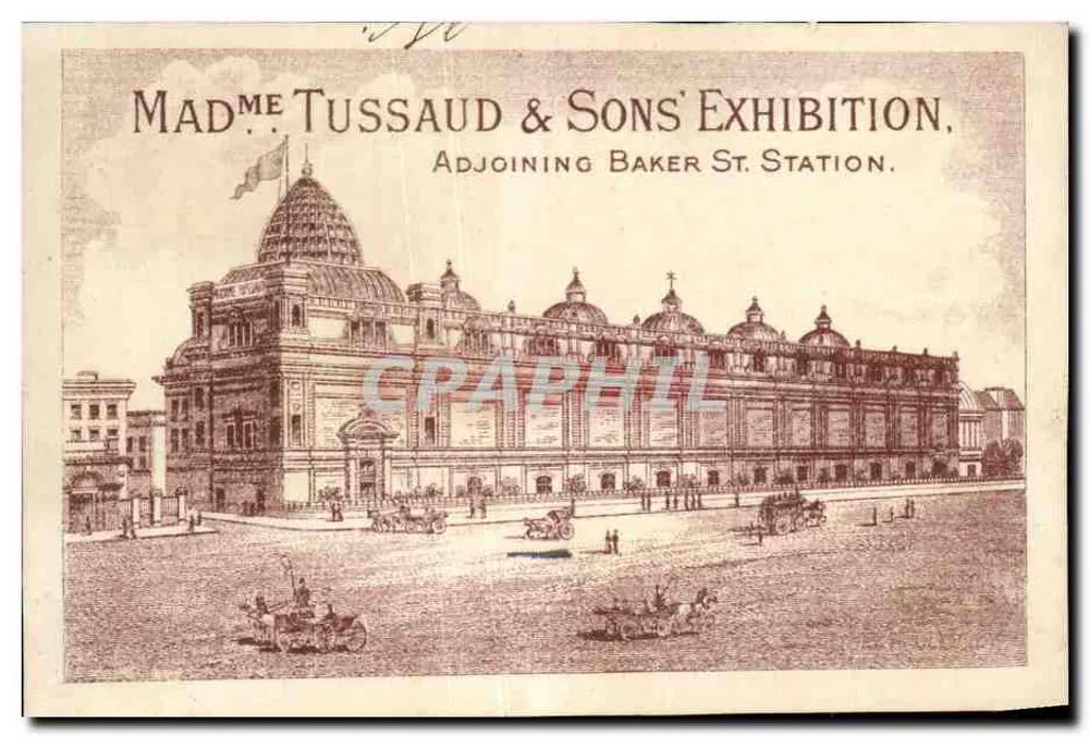 Exposição Madame Tussaud & Sons — Adjacente à Estação Baker St. - Frente