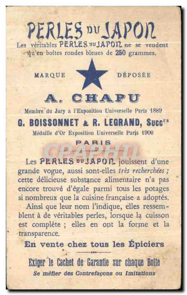 Holzhaus russischen Stils — Rekonstruiertes altes Modell — A. Chapu & G. Boissonnet & R. Legrand, Paris - Rückseite