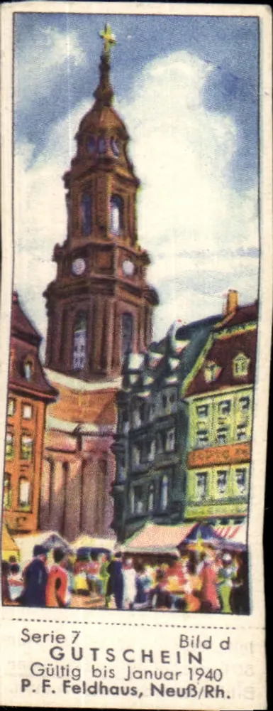 Neuß/Rh. — Kreuzkirche — P. F. Feldhaus, Série 7 - Frente