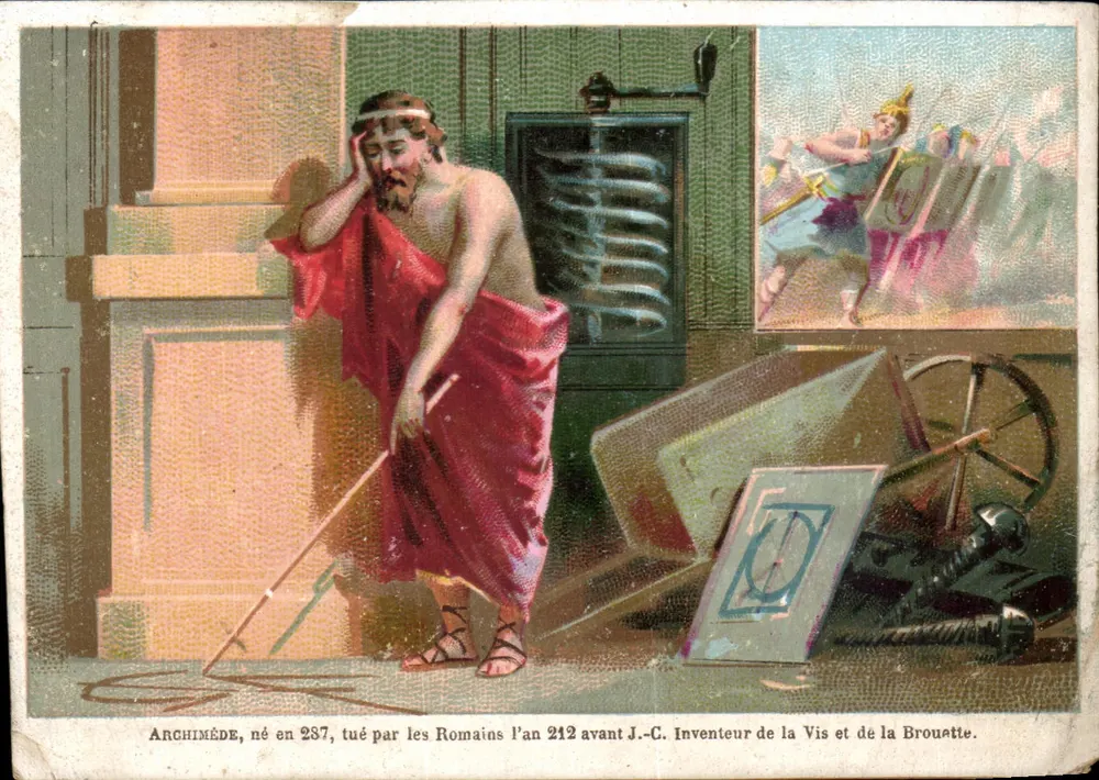 Archimède — inventeur de la vis et de la brouette — éditeur non visible - Vorderseite