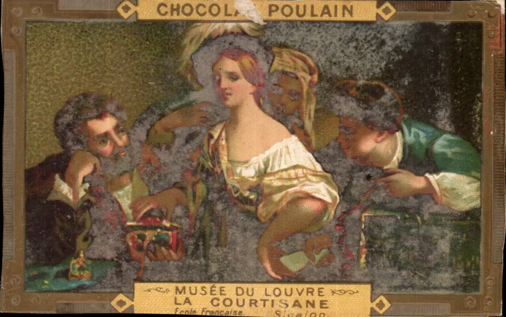 Musée du Louvre — Die junge Kurtisane — Sigalon - Vorderseite