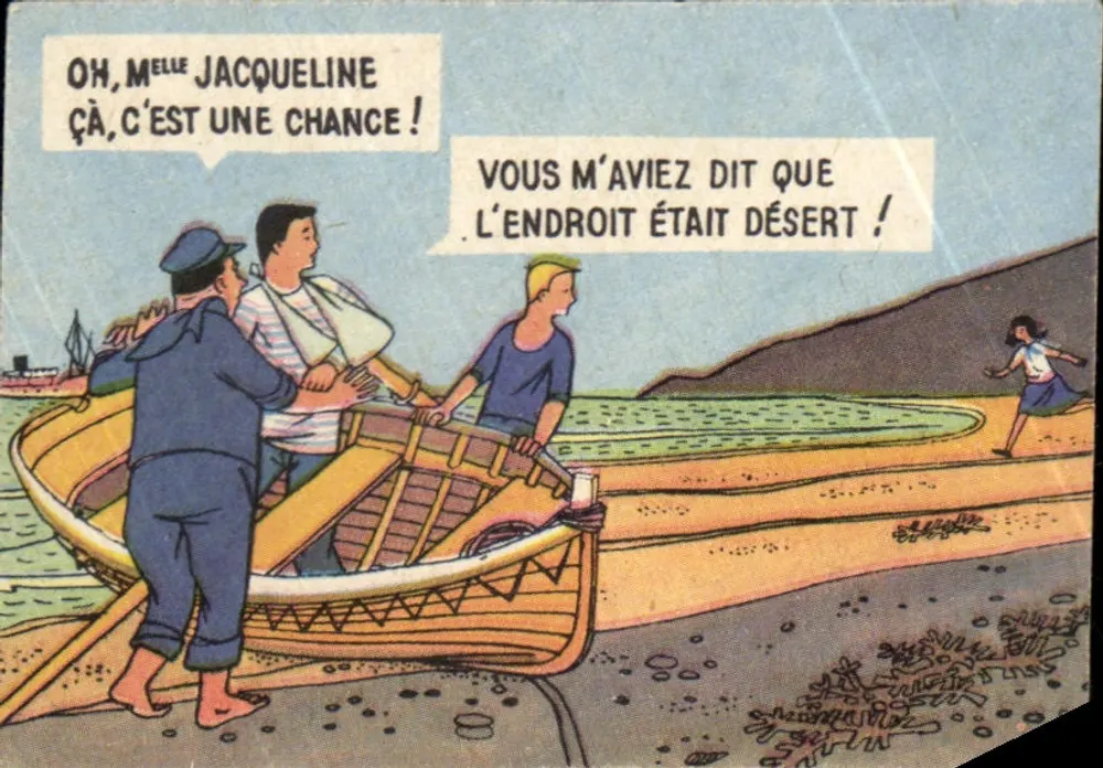 Jacqueline e os Bandidos de Kerkedec — Imagem n°5 — Chocolat Menier - Frente